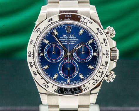 rolex daytona blue dial 116509.